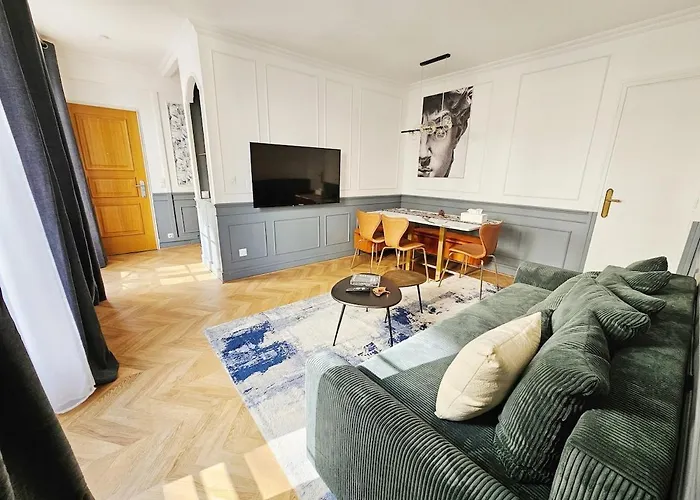 Apartment Lux Walk To Opera Lafayette Paris